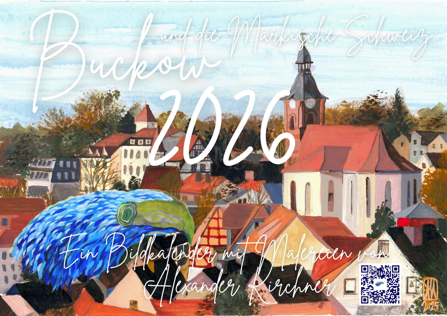 Wandkalender "Buckow und die Märkische Schweiz" 2026 DIN A4
