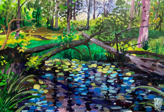 Postkarte "Stobbertal" DIN A5