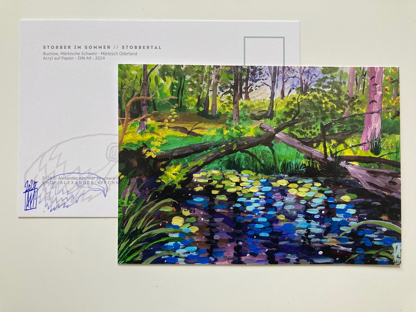Postkarte "Stobbertal" DIN A5
