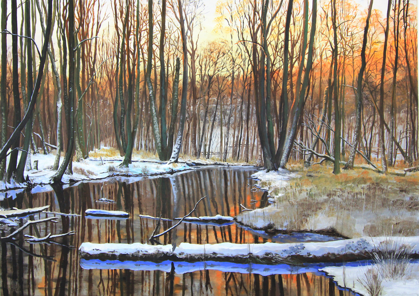 Postkarte "Stobber / Ziegenhals III" DIN A5