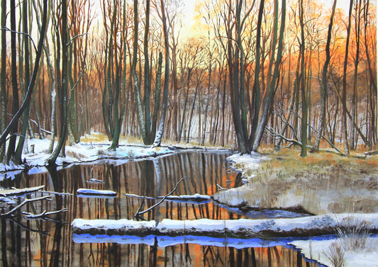 Postkarte "Stobber / Ziegenhals III" DIN A5