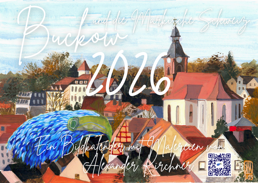 Wandkalender "Buckow und die Märkische Schweiz" 2026 DIN A4