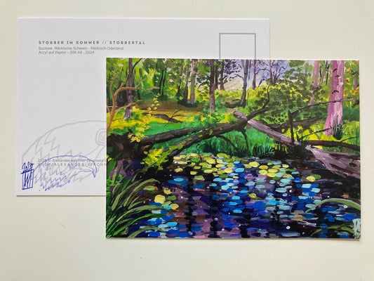 Postkarte "Stobbertal" DIN A5