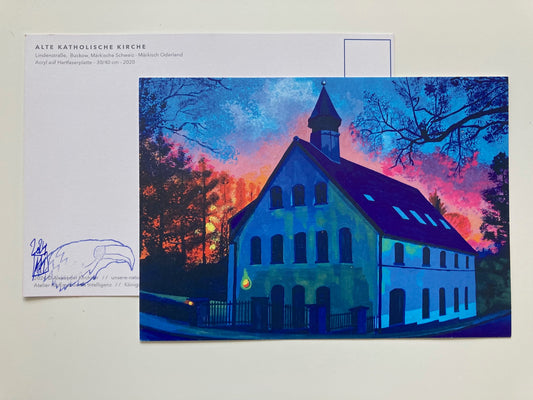 Postkarte "Alte Katholische Kirche" DIN A5